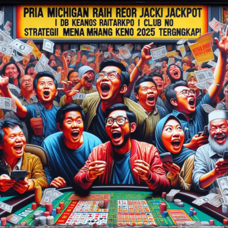 Pria Michigan Raih Rekor Jackpot di Club Keno! Strategi Menang Keno 2025 Terungkap!