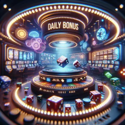 Tampilan antarmuka utama permainan slot DreamTech Casino