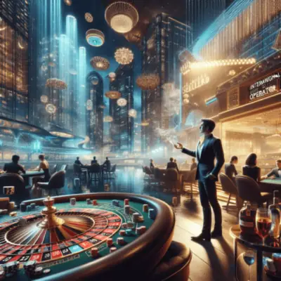 ilustrasi permainan Texas Holdem Poker